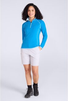 Dames/Dames Montana Half Zip Fleece Top (Helder Blauw) - EU 38 / UK 10