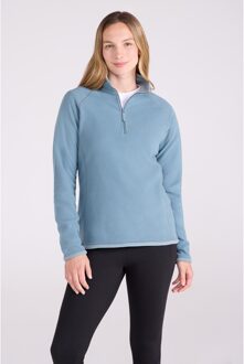 Dames/Dames Montana Half Zip Fleece Top (Maisblauw)
