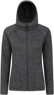 Dames/dames Nevis Full Zip Hoodie (Zwart)
