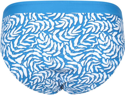 Dames/Dames Ocean Notion Leaf Print Bikinibroekje (Blauw) - EU 46 / UK 18