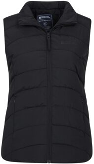 Dames/Dames Opal Gewatteerd Gilet (Zwart) - EU 40 / UK 12
