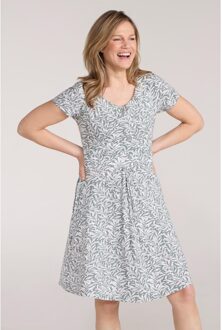 Dames/Dames Orchid Leafy Floral UV Jurk (Groen) - EU 40 / UK 12