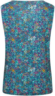 Dames/Dames Orchidee Tank Top (Teal) Groenblauw