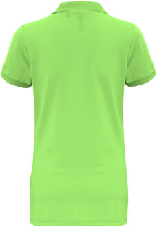 Dames/dames Performance Blend Poloshirt met korte mouwen (Neon Groen) - XS