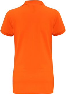 Dames/dames Performance Blend Poloshirt met korte mouwen (Oranje) - L