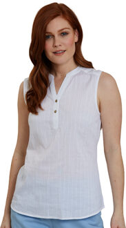 Dames/Dames Petra Mouwloos Shirt (Wit) - EU 44 / UK 16