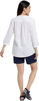Dames/Dames Petra Relaxed Fit 3/4 Mouw Shirt (Wit)