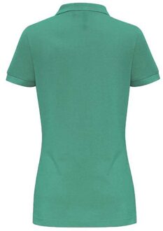 Dames/dames Poloshirt met korte mouwen en effen mouwen (Kelly) - maat XL Groen