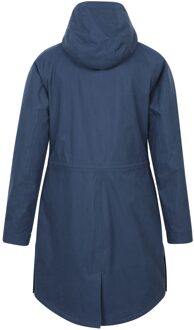 dames/dames Polperro lichtgewicht gewatteerde waterdichte jas (Marine) Navy