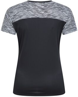 Dames/Dames Pro Reflecterend Hardloop-T-shirt (Zwart)