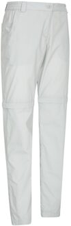 Dames/Dames Quest Zip-Off wandelbroek (Lichtgrijs) - EU 34 / UK 6