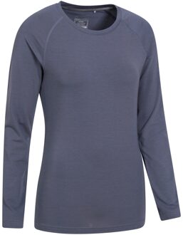 Dames/Dames Quick Dry Top met lange mouwen (Donkergrijs) - EU 46 / UK 18