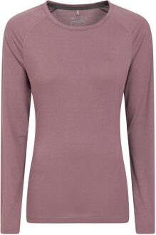 Dames/Dames Quick Dry Top met lange mouwen (Paars) - EU 42 / UK 14