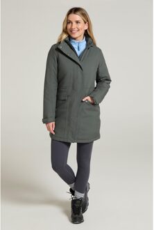 Dames/Dames Rain On Waterdichte Gewatteerde Jas (Kaki Groen)