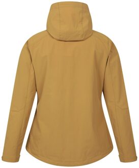 Dames/Dames Retreat Verpakbaar Soft Shell Jasje (Mosterd) Mosterdgeel - EU 42 / UK 14