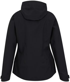 Dames/Dames Rhine Extreme 3-laags waterdicht jack (Zwart)