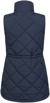 Dames/Dames Rye Gewatteerd Lang Gilet (Marine) - maat Navy