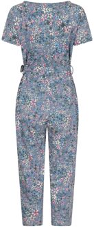 Dames/Dames Santorini Floral Wrap Jumpsuit (Grijs) - EU 42 / UK 14