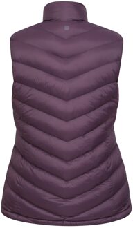 Dames/Dames Seizoenen Bontgevoerd Gilet (Paars)