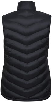 Dames/Dames Seizoenen Bontgevoerd Gilet (Zwart)