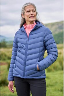 Dames/dames Seizoenen Gewatteerd Jasje (Blauw) - maat EU 48 / UK 20