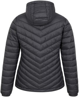 Dames/dames Seizoenen Gewatteerd Jasje (Zwart) - maat