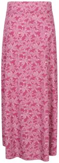 Dames/Dames Shore Jersey Maxi Rok (Bes) Bessenrood - EU 38 / UK 10