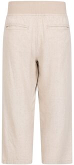 Dames/Dames Skye Linnen Mix Capri (Beige) - EU 36 / UK 8