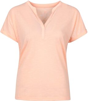 Dames/Dames Skye Slub Snel Droog T-shirt (Lichtroze) - maat