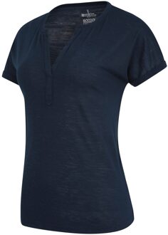 Dames/Dames Skye Slub Snel Droog T-shirt (Marine) - maat EU 36 / UK 8 Navy
