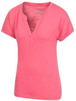 Dames/dames Skye Slub T-shirt (Roze) - maat EU 38 / UK 10