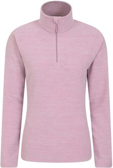 Dames/dames Snowdon Gemêleerd Fleece Top (Lichtroze) - maat EU 36 / UK 8