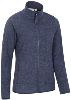 Dames/Dames Snowdon II Melange Full Zip Fleecejack (Donkerblauw) - EU 34 / UK 6