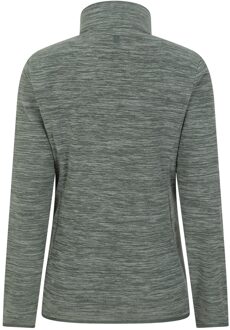 Dames/Dames Snowdon II Melange Full Zip Fleecejack (Kaki Groen) - EU 46 / UK 18