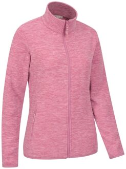 Dames/Dames Snowdon II Melange Full Zip Fleecejack (Roze) - EU 38 / UK 10