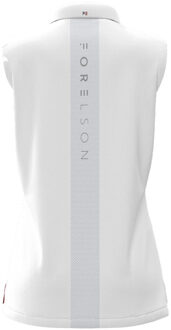 Dames/Dames Stow mouwloos poloshirt (Wit) - maat