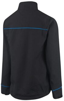 Dames/Dames Stretch Golf Waterdicht Jasje (Zwart/Turkoois) - maat EU 42 / UK 14 Zwart/blauw