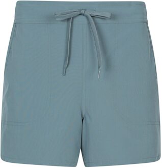 Dames/Dames Stretch Zwemshorts (Kaki Groen)