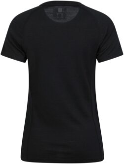 Dames/Dames Summit Merino Wol Thermo Top (Zwart) - EU 46 / UK 18