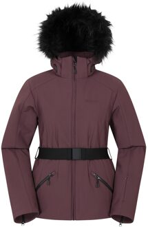 Dames/Dames Swiss RECCO Ski-jas (Donkerpaars)