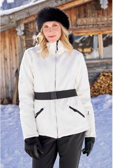 Dames/Dames Swiss RECCO Ski-jas (Wit)