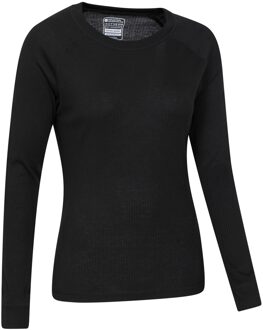 Dames/Dames Talus Top met lange mouwen (Zwart)