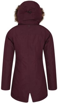 Dames/Dames Tarka II Lang Gewatteerd Jasje (Bourgondië) - maat Bourgogne