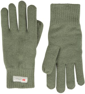 Dames/Dames Thinsulate Fleece muts & handschoenen Set (Groen)