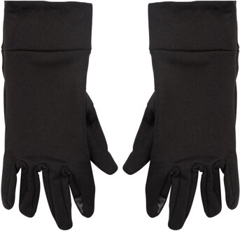 Dames/Dames Touch Screen Gevoerde Handschoenen (Zwart)