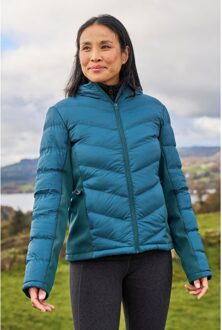 Dames/Dames Turbine gewatteerde Soft Shell jas (Teal) Groenblauw - EU 42 / UK 14