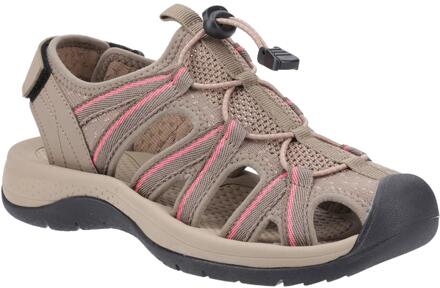 Dames/Dames Upton Sandalen (Taupe/Roze) - EU 37 / UK 4