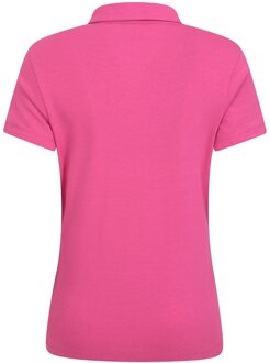 Dames/Dames UV-bescherming Poloshirt (Helder Roze) - maat EU 32 / UK 4
