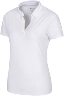 Dames/Dames UV-bescherming Poloshirt (Wit) - EU 46 / UK 18