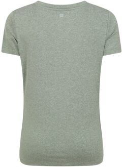 Dames/Dames Vitaliteit V Hals T-shirt (Kaki Groen) - maat EU 34 / UK 6